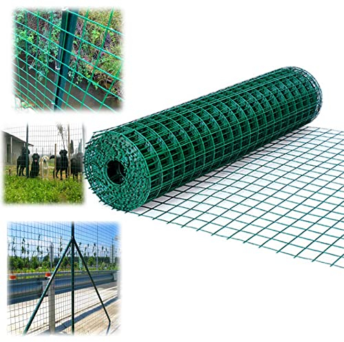 LBYDXD Gartenzaun, Wildzaun, Hühnerzaun Maschendraht-Geflecht, Grün Gitterzaun Zaun Gartenzaun Drahtzaun Geflecht Zaun Drahtgitter (Size : 1.2m(H)*30m(L))