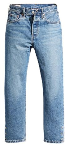 Levi's Men's 502 Taper Dark Indigo-Worn IN, Been There Selvedge, 33W x 32L