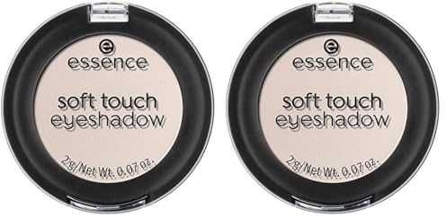 essence cosmetics soft touch eyeshadow, Lidschatten, Nr. 01 The One, nude, sofortiges Ergebnis, langanhaltend, mit Vitaminen, farbintensiv, vegan, Mikroplastik Partikel frei, Nanopartikel frei (2g)