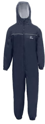 Zorax Kids Rain Suit All in One Raincoat | Puddle Unisex Drip Drop Boys Girls Waterproof Windproof Lightweight