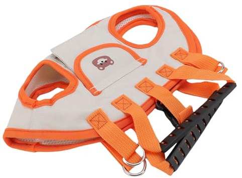 Generic Dog Harness, Dog Harness Vest Durable Single Shoulder Leash for Outdoor Use (L)