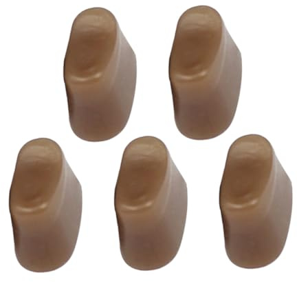 Gatuida 5 piezas Bloques Silenciadores para Flauta Profesional Almohadillas de Coloid para Fittings Accesorios Compactos para Reparación y Mantenimiento de Flautas para Músicos y