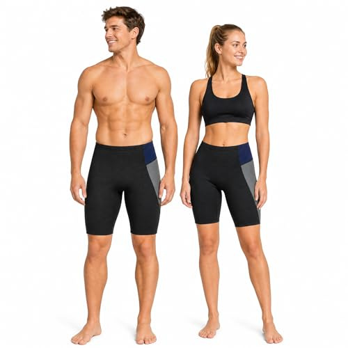 doorslay Wetsuit Shorts Men, 3MM Neoprene Dive Shorts, For Diving Surfing Water Sports, With Snorkeling Kayaking