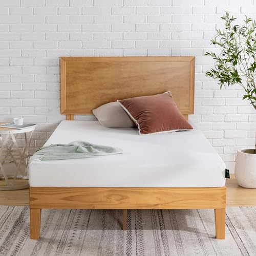 Zinus Matratze 90x200 cm - Schaummatratze Härtegrad H3 - Höhe 15cm - Öko-Tex zertifiziert - Matratze aus Memory Foam, Weiß