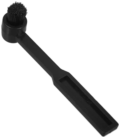 jojofuny Spazzola Per Pulizia Stilo Giradischi Pulitore Stilo Dischi Vinile Cd Strumento Cura Dischi Morbido Resistente Pulizia Delicata Puntine