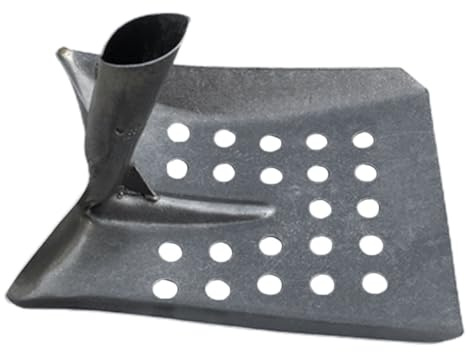 MOTHNUR Pala Plana De Metal para Limpieza Multiusos Granja y Gallinero, Herramienta Agrícola para Eliminar Estiércol De Aves, Raspador Resistente para Mantenimiento De Recintos Ganaderos