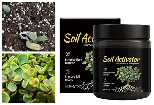 Activateur De Sol | Doux Sûr Facile à Utiliser,Revitalisant pour Terre et | pour Pelouse Jardin Cour Ferme Balcon Terrasse