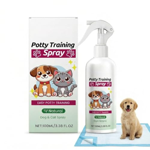 KARELLS Vasino per cani da 100 ml, attrattivo per cuccioli, guida i cani verso aree designate, aiuto per la posizione del WC