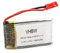 vhbw Li-Polymer Akku 1100mAh (3.7V) JST-Stecker kompatibel mit Modellbau z.B. Racing Car, Helikopter, Flugzeug und Modellboot