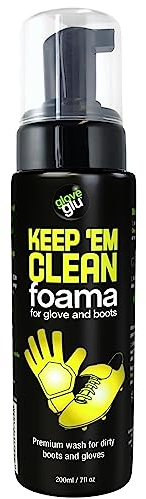 gloveglu Keep 'Em Clean Foama for Goalkeeper Gloves and Football Boots, 200ml