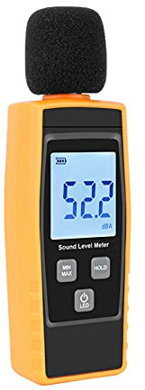 Vobor RZ1359 Dezibelmesser - Schallpegelleser Handheld Digital Noise Meter Dezibel Monitoring Tester
