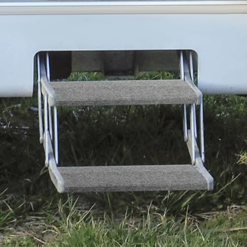 QWORK® Tapis de marches pour Camping-Car, 46 x 46 cm, Step Tapis pour Camping-Cars et caravanes