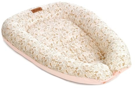 Jané Growing Cute, Nido Riduttore per Bebè, Favorisce lo Stato di Sonno, Reversibile, Traspirante, Rosa