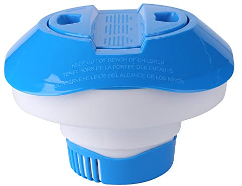 Pesderty Piscina Flotante QuíMico Bromo Tabletas Dispensador AutomáTico Aplicador NatacióN Suministros para BañEras de Hidromasaje