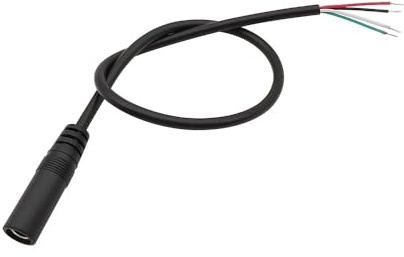 3,5 mm 1/8'' Mono/Stereo hankontakt Honkontakt 2/3/4-polig AUX-förlängningskabel DIY Audio Hörlursreparationskabel 30CM(4Pole Female,2Pcs)