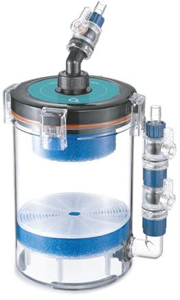 AQPET Bio Neptune Nexus – Prefiltro Esterno Universale per Acquari Dolce e Marino | Modulo Filtrante Espandibile con Valvole di Sgancio Rapido | Potenzia la Filtrazione e Riduce la Manutenzione