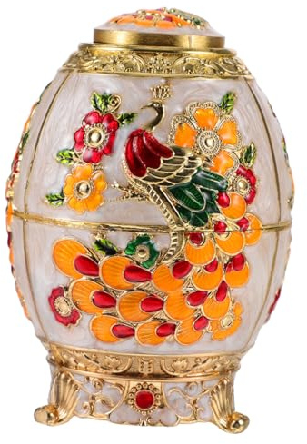 STOBAZA Barattolo Da Tè Ermetico Piccolo in Ceramica e Lega Di Zinco, Contenitore Chiuso Per La Conservazione Di Tè e Incenso, Accessorio Decorativo Per La Casa Design Classico Europeo