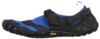 Vibram Homme V-Aqua Walking-Shoes, Bleu Blue Black Blue Black, 39 EU