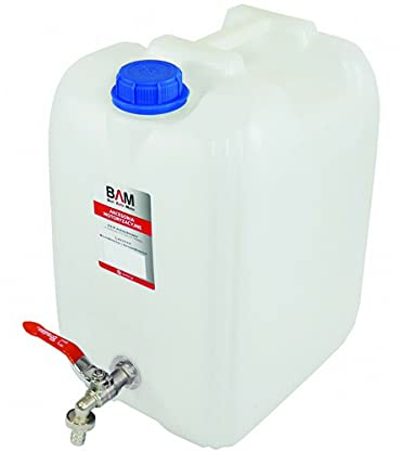 Systafex ® Kanister Wasserkanister Trinkwasser 10l mit Wasserhahn für LKW Camping Caravan Wohnmobil