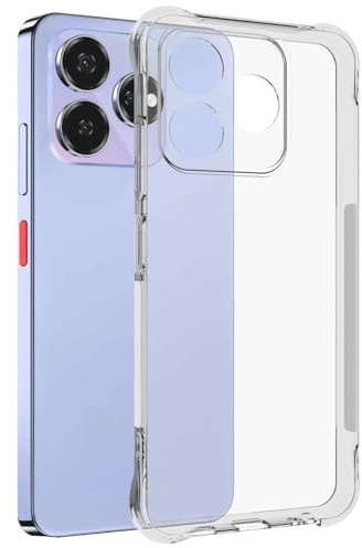 mtb more energy® Coque souple Armor compatible avec ZTE Axon 60 4G/Blade V60 4G - Coins renforcés - Protection de l'appareil photo - TPU 1,5 mm - Coque de protection pour téléphone portable