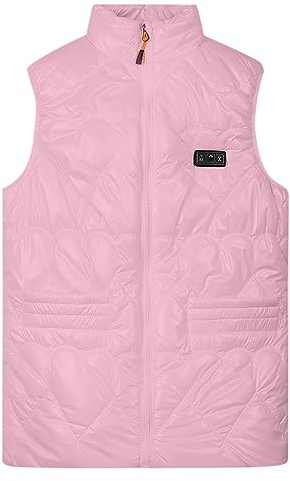 Zeiayuas Gilet Chauffant, Gilet Chauffant pour Femmes, Chargement USB, avec 15 Zones de Chauffé Doudoune Gilet Chaud Lavableour l'hiver, la Chasse, L'extérieur, Le Camping Pas Cher 2024