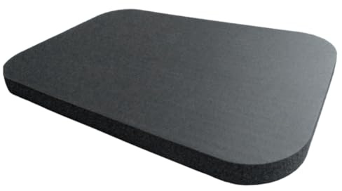 Esterilla de yoga de entrenamiento – Alfombra de yoga de alta densidad – Alfombrilla de ejercicio antideslizante para pilates, entrenamiento en el suelo y estiramientos, alfombra de fitness para el