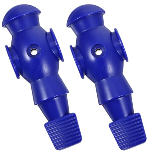 GATHINESS Figuras de Futbolín de Repuesto Azul de Resina para Mesa de Fútbol, 2 Piezas Duraderas para Actividades de Ocio y Entretenimiento Familiar
