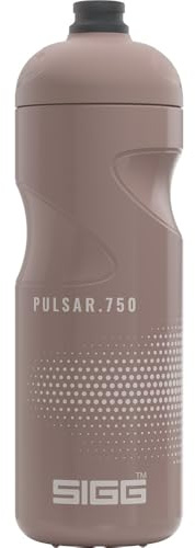 Sigg Pulsar Dusk Botella para bicicleta (0.75 L), bidón de ciclismo ultraligero sin BPA, botella hermética para ciclistas de polipropileno con cierre SureSnap®