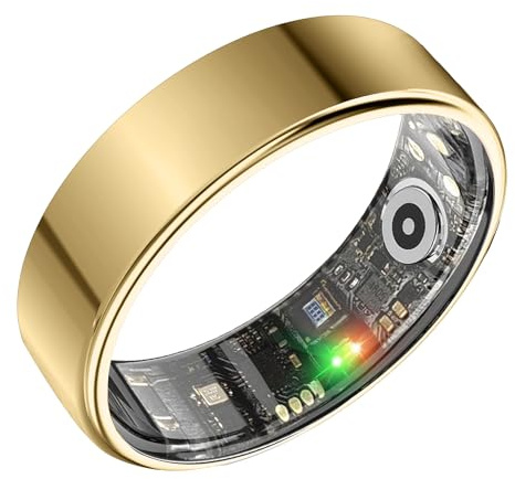 BENIO Gen 2 Smart Ring for Women & Men, Heart Rate,Fitness Tracker with Sleep，Step/Sleep/Blood Oxygen/Heart Rate Tracker, 5ATM Waterproof for iOS and Android,No Subscription, Xmas Gifts,Rose Gold 11