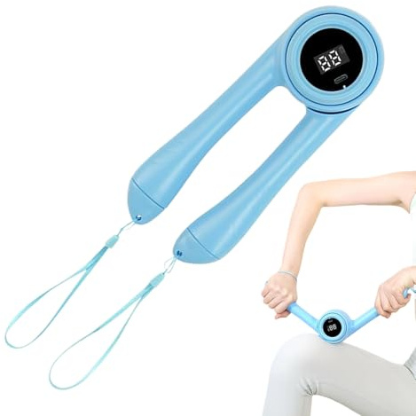 Outil d'entraînement de Poitrine, poignée de Rotatif Pliable antidérapant, entraîneur de Bras, pour entraînement Musculaire de Corps, épaules, Poignets et Dos