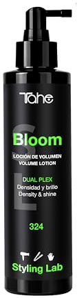 Tahe Styling Lab Bloom 324 - Lozione volumizzante per capelli con tecnologia Dual Plex, 200 ml