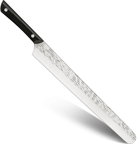Kai PRO 12 Brisket Knife, Hand Sharpened Meat Carving Knife, Japanese AUS6M Stainless Steel Blade, Full-Tang POM Handle, NSF Certified, Slicing Tool for Professional and Home Chefs