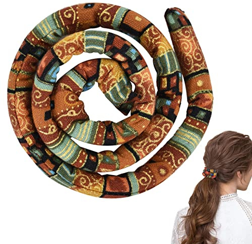 Elastici per Capelli a Spirale, Loc Hair Accessories Supporto per Coda di Cavallo Cravatta per Capelli Dreads Hair Ties per Capelli Dreadlocks Hair Ties per Donna Uomo (Stile 1)