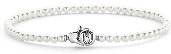 Ti Sento - Milano Damen-Armband 925er Silber, Perle Kunstperle One Size 88828003