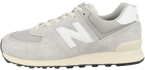 New Balance Herren 574 U Sneaker, Concrete White Angora, 42 EU