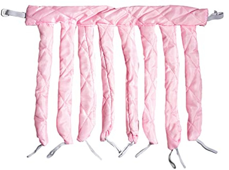ChuYiElegance Outil de Bouclage Sans Chaleur pour Une Utilisation de Nuit avec Ruban à Boucles, rose