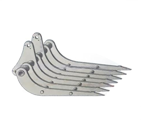 TOUCAN RC HOBBY Metall sjutandad kratta för 1/8 hydraulisk fjärrstyrd grävmaskin 390F 395 374 RC Crawler grävmaskin PC1250 modelltillbehör