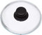 SPARES2GO Universal Small Glass Lid for Woks, Slow Cookers & Casserole Dishes (22cm)