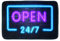 Meusch Badteppich Open, Schwarz, 45x 65 cm