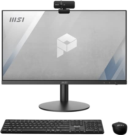 MSI PRO AP241 11M-013EU PC All-in-one, Display IPS 23.8 (FHD 1920x1080), Intel Core i5-11400 (6 core, 2.60GHz), 8GB RAM, 256GB SSD, WIFI, BT, USB 3.2, HDMI, Windows 10 Pro, Nero
