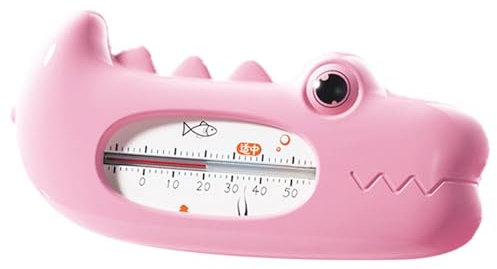 Honhoha Badewannenthermometer für Babys,Baby-Wasserthermometer für die Badewanne - Krokodilförmige Badethermometer für Babys, schwimmende Thermometer - Lustiges Badetemperatur-Spielzeug für Kinder,