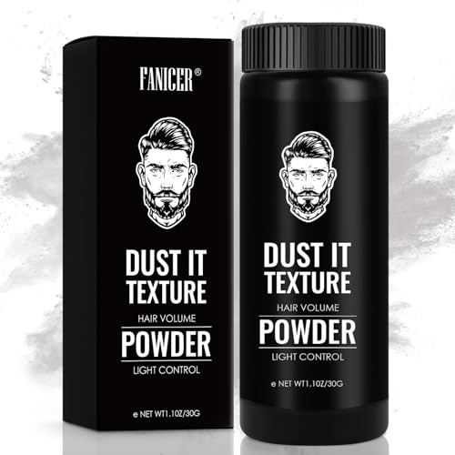 Poudre Coiffante Cheveux, Hair Volume Powder, poudre cheveux waterproof, Gardez des cheveux doux et duveteux toute, Longue/Ne colle pas/Effet Mat, Utilisation pour le salon