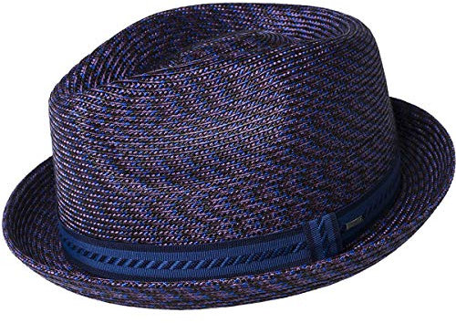 Bailey Mannes Summer Hat of Hollywood Sun Straw (XXL (62-63 cm) - Purple)