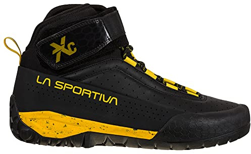 La Sportiva Men's TX Canyon Approach/Hiking Shoes, Black/Yellow, 9.5