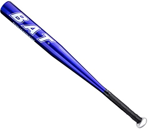 34 Zoll Blau Baseballschläger Aluminium Baseball Bat 86 cm Metall Baseball Schläger Alu baseballschläger Sportschläger Rutschfester Griff Für Training und Übung