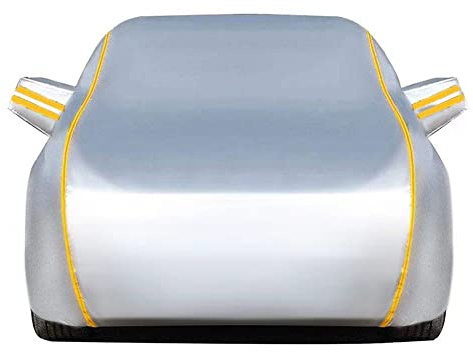 Copertura Completa Dell'auto, per Jeep Renegade (2014-2023), Impermeabile per Tutte Le Stagioni A Prova di Polvere Resistente Ai Raggi UV Telone per Auto All'aperto (Color : Silver, Size : Renegade