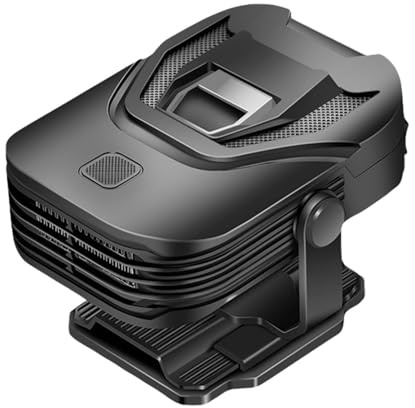 Calentador de coche portátil,Calentador de coche portátil - Calentador de aire de 12 V, calentador de ventilador para coche, desempañador,Ventilador calefactor de parabrisas de calentamiento rápido, c