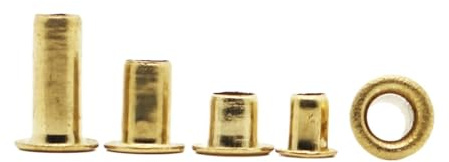 Remaches tubulares GB876 de doble cara for placa de circuito impreso, clavos de cobre, tuercas remachables huecas M0.9 M1.3 M1.5 M1.7 M2 M2.5 M3 M4 M5 M6(M1.5 100pcs)