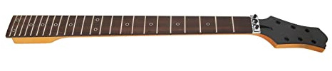 Tbest Gitarrhals Gripbräda 24 Fret 25,6 Tums Polerat trä Elgitarrhalsbyte för Förbättrad Spelbarhet och Professionell Prestanda