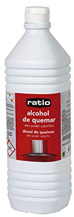 Alcohol de quemar ratio 1 l.